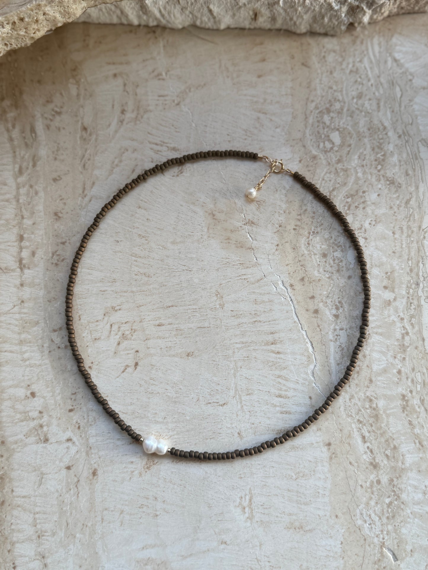 Louisa Necklace | Tovie Bear Brown