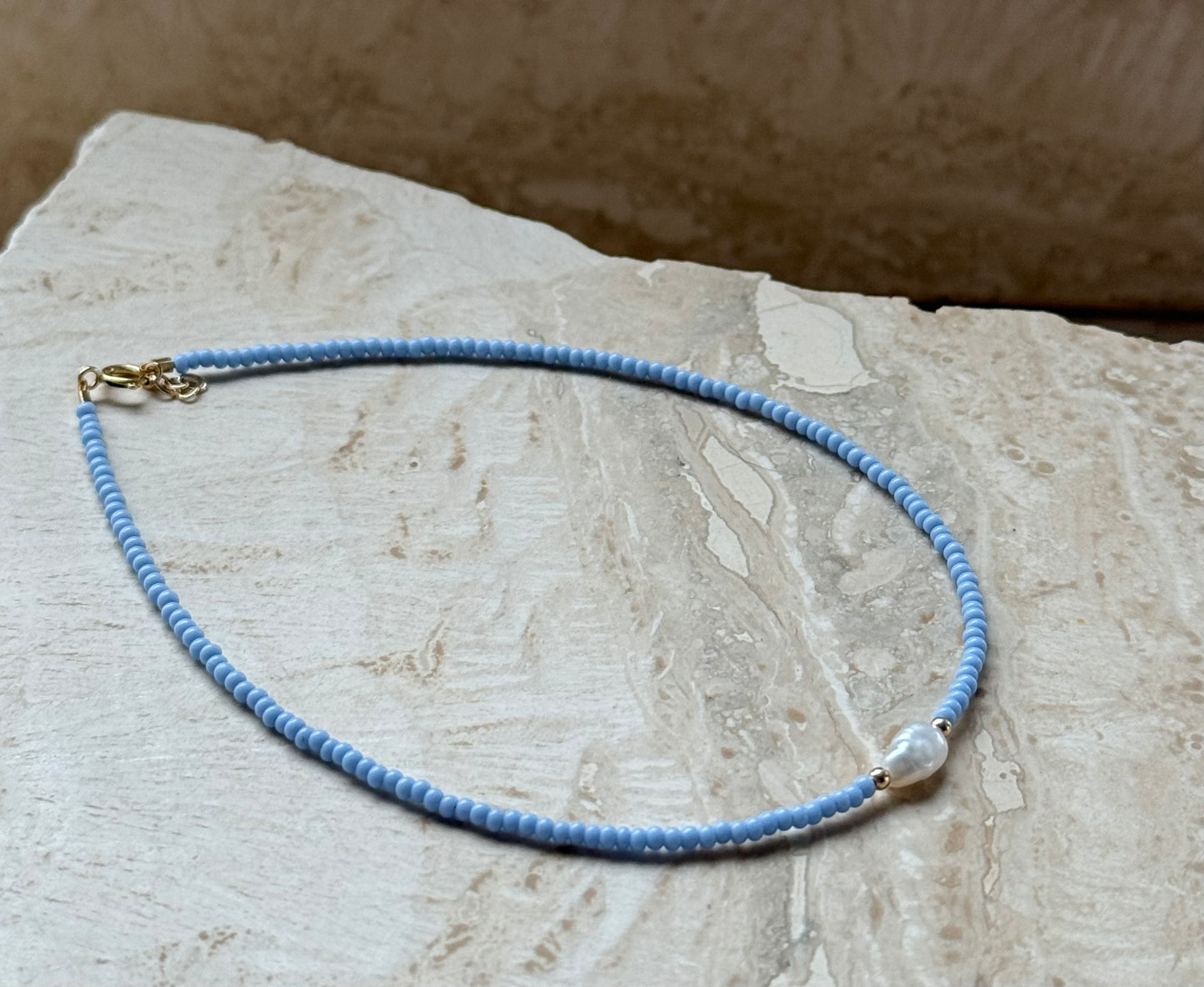 Louisa Anklet | Cornflower Blue PRE ORDER