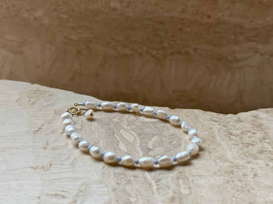 Cornflower Pearl | Bracelet