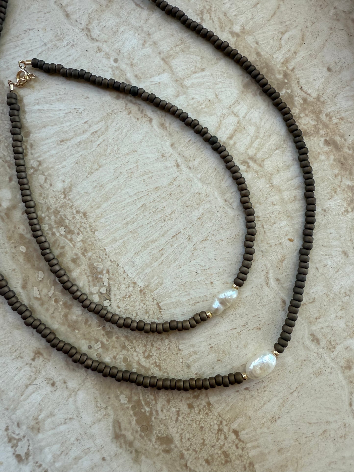 Louisa Necklace | Tovie Bear Brown PRE ORDER